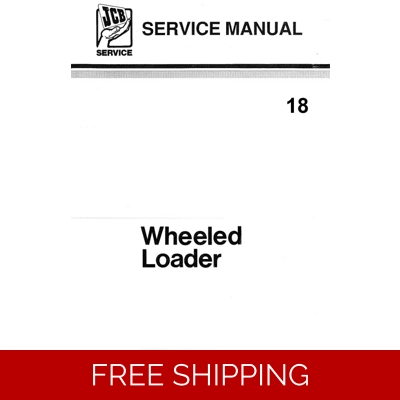 JCB WHEELED LOADER 410, 412, 415, 420, 425, 430 SERVICE REPAIR MANUAL
